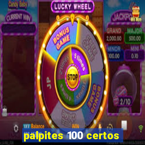 palpites 100 certos